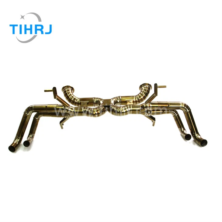 titanium exhaust for Audi R8