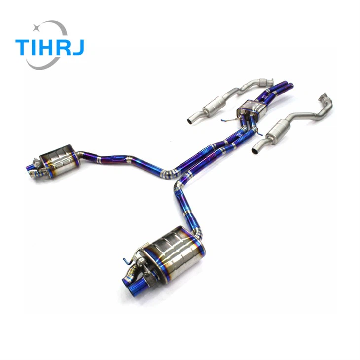 titanium exhaust for Audi RS7 manufacturer